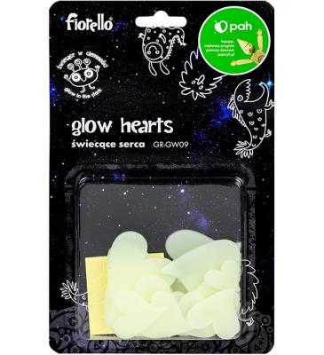 Opakowanie Ozdoby fluorescencyjne Serca mix 24szt