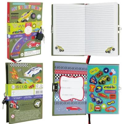 Opakowanie Pachnący sekretny pamiętnik Samochody