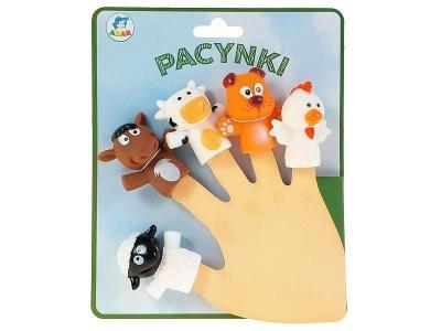 Opakowanie Pacynki na palce 5szt