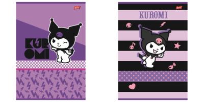 Opakowanie Paczka Zeszyt A4 32k.kratka Kuromi mix pakiet 15 sztuk