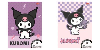 Paczka Zeszyt A4 32k. linia dwukolorowa do nauki pisania Kuromi mix pakiet 15 sztuk. Wydawca: ST-MAJEWSKI. SmakLiter.pl Opakowanie Paczka Zeszyt A4 32k. linia dwukolorowa do nauki pisania Kuromi mix pakiet 15 sztuk