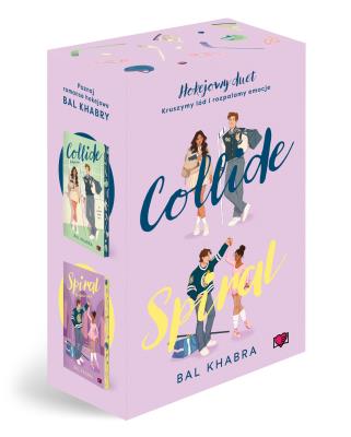 Pakiet: Collide, Spiral. Autor: Khabra Bal. SmakLiter.pl Okładka książki Pakiet: Collide, Spiral