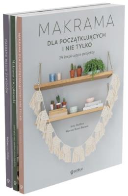 Pakiet: Makrama. Autor: Mullins Amy, Ryan-Raison Marnia, Millar Rebecca. SmakLiter.pl Okładka książki Pakiet: Makrama