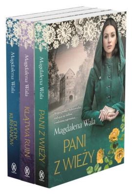 Pakiet: Pani z wieży / Klątwa ruin / Duchy.... Autor: Wala Magdalena. SmakLiter.pl Okładka książki Pakiet: Pani z wieży / Klątwa ruin / Duchy...