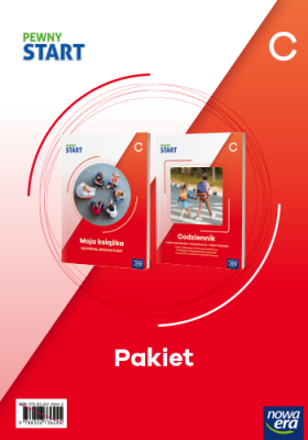 Okładka książki Pakiet: Pewny start. Poziom C. Moja... Codziennik