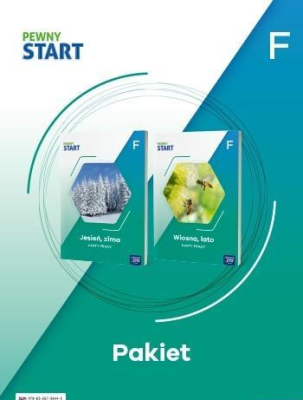 Okładka książki Pakiet: Pewny start. Poziom F. Jesień, zima...
