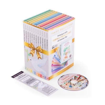 Okładka książki Pakiet prezentowy: Szkoła charakteru T.1-12 + CD