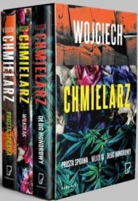 Pakiet: Prosta sprawa/Wilkołak/Dług honorowy. Autor: Chmielarz Wojciech. SmakLiter.pl Okładka książki Pakiet: Prosta sprawa/Wilkołak/Dług honorowy