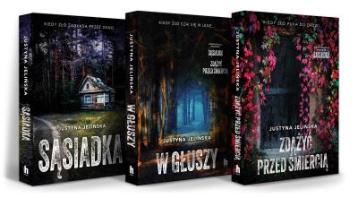 Okładka książki Pakiet: Sąsiadka, Zdążyć przed smiercią, W głuszy