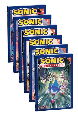 Okładka książki Pakiet Sonic the Hedgehog. Tomy 7-12