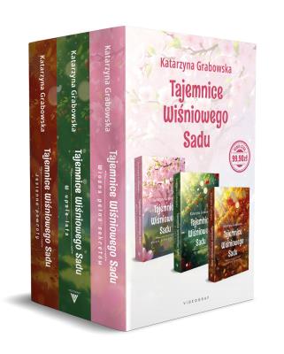 Okładka książki Pakiet: Tajemnice Wiśniowego Sadu. Tom 1-3