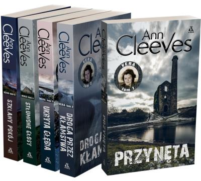 Pakiet Vera. Tomy 1-5. Autor: Cleeves Ann. SmakLiter.pl Okładka książki Pakiet Vera. Tomy 1-5
