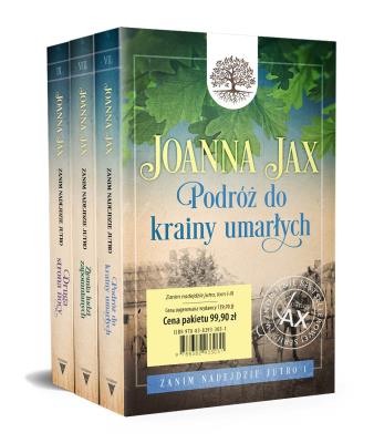 Pakiet. Zanim nadejdzie jutro. Tom 1-3. Autor: Joanna Jax. SmakLiter.pl Okładka książki Pakiet. Zanim nadejdzie jutro. Tom 1-3