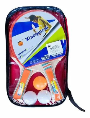 Opakowanie Paletki do ping-ponga 2szt + piłeczki 3szt + torba