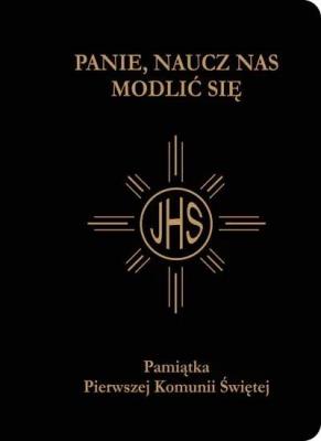 Okładka książki Pamiątka I Komunii Świętej - Modlitewnik czarny