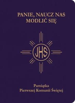 Okładka książki Pamiątka I Komunii Świętej - Modlitewnik granatowy