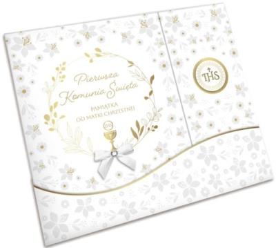 Opakowanie Pamiątka książeczka Komunia A4 tryptyk