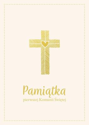 Okładka książki Pamiątka Pierwszej Komunii Świętej