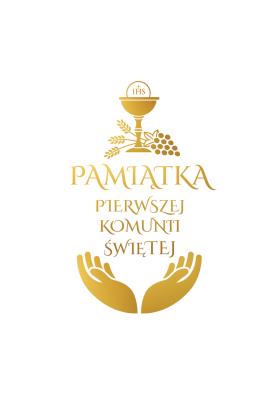 Okładka książki Pamiątka Pierwszej Komunii Świętej B5 - uszkodzone
