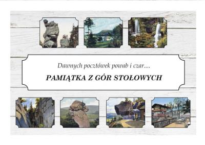 Opakowanie Pamiątka z Gór Stołowych. Dawnych pocztówek...