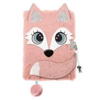 Opakowanie Pamiętnik A5/96K z kłódką 3D Fox