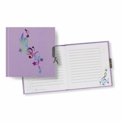 Opakowanie Pamiętnik na kłódkę Music