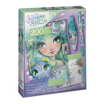 Opakowanie Pamiętnik na kłódkę z aplikatorem wzorów Marinia Nebulous Stars