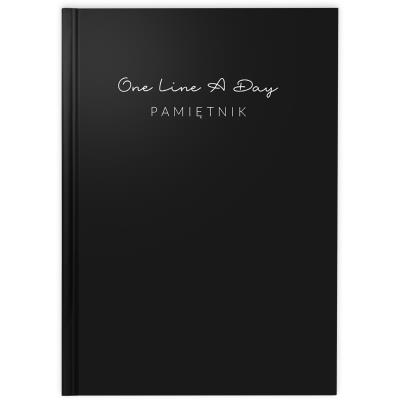 Opakowanie Pamiętnik one line a day. Dziennik notatnik journa