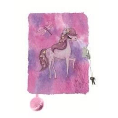 Opakowanie Pamiętnik z kłódką A5/96K 3D włochacz Horse