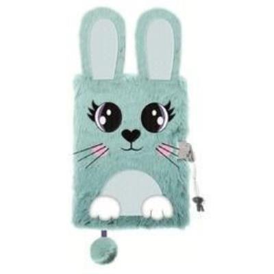 Opakowanie Pamiętnik z kłódką A5/96K 3D włochacz Rabbit