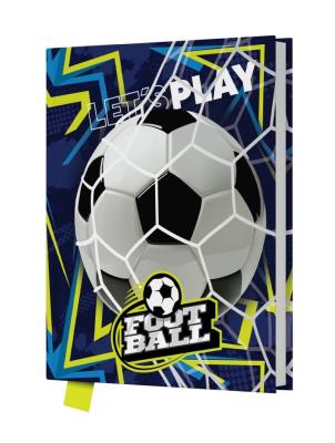 Opakowanie Pamiętnik z kłódką Play Football  80k.14x18cm