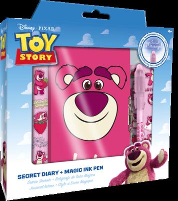 Pamiętnik z magicznym długopisem Lotso LTS00011. Wydawca: Kids Euroswan. SmakLiter.pl Opakowanie Pamiętnik z magicznym długopisem Lotso LTS00011