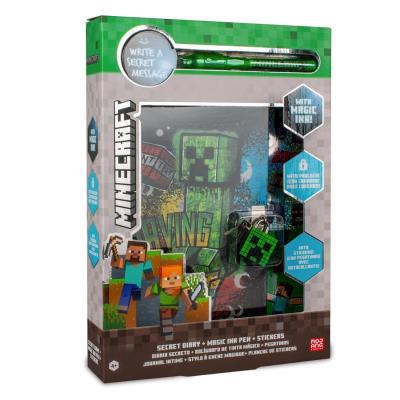 Opakowanie Pamiętnik z magicznym długopisem Minecraft MC00061