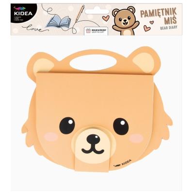 Opakowanie Pamiętnik z rączką Miś KIDEA