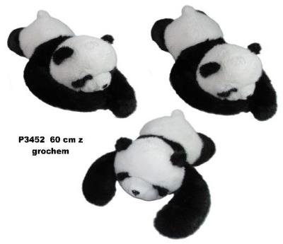Opakowanie Panda z łapkami obciążeniowymi z grochem 60cm