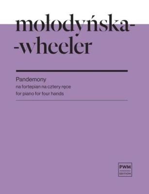 Okładka książki Pandemony na fortepian na cztery ręce
