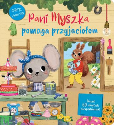 Okładka książki Pani Myszka pomaga przyjaciołom