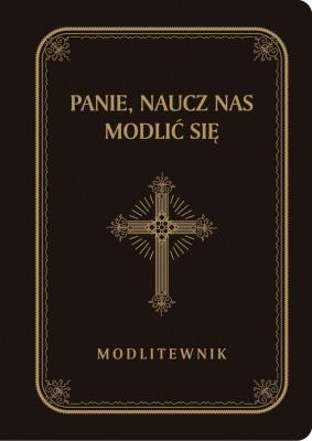 Okładka książki Panie, naucz nas modlić się czarny DL