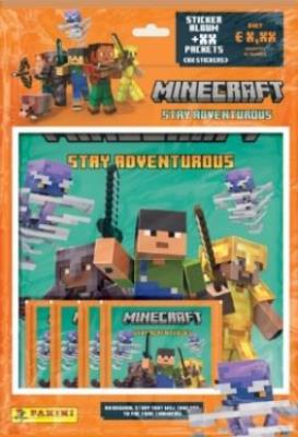 Opakowanie Panini Minecraft Kolekcja Naklejkowa