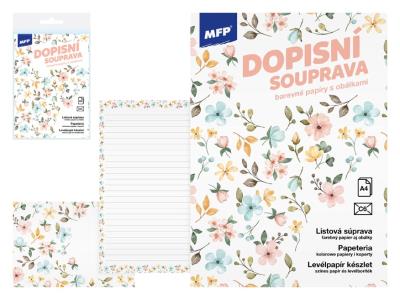 Opakowanie Papeteria lux 5+10 kwaity