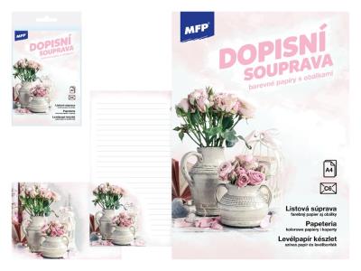 Opakowanie Papeteria lux 5+10 kwiaty