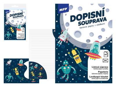 Opakowanie Papeteria lux 5+10 wszechświat