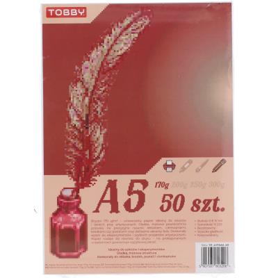 Opakowanie Papier Brystol 170g A5 50 ark.