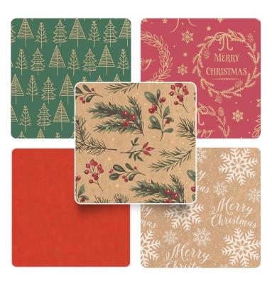 Opakowanie Papier do pakowania Christmas Kraft mix (50szt)