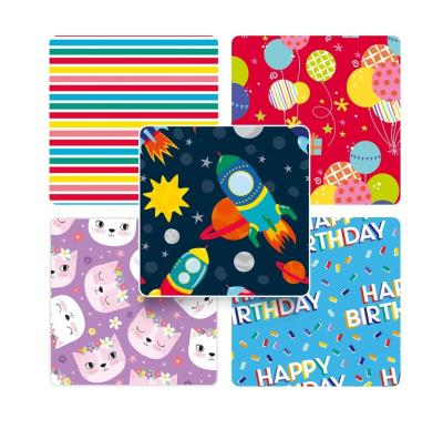 Opakowanie Papier do pakowania Happy Birthday Kids (50szt)