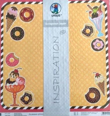 Opakowanie Papier do scrapbookingu 190g 30,5x30,5cm 5 ark.