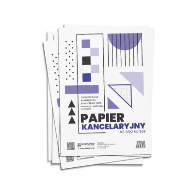 Opakowanie Papier kancelaryjny A3/500K kratka 80g