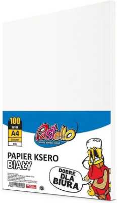 Opakowanie Papier ksero A4 80g 100 arkuszy biały