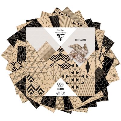 Opakowanie Papier origami 15x15 cm Krafty 60 arkuszy