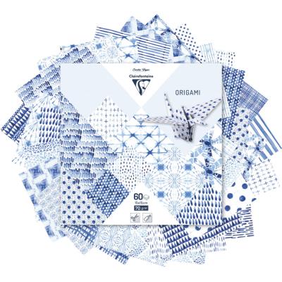 Opakowanie Papier origami 15x15 cm Shibori 60 arkuszy